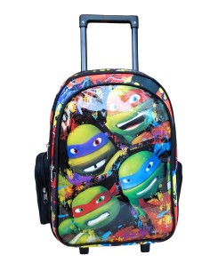 Sac à dos trolley Les Tortue Ninja 45 cm - Qualité supérieure