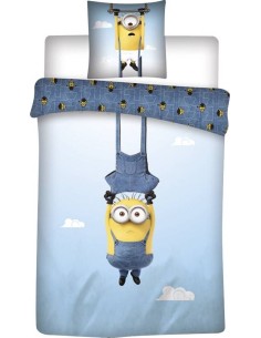 Parure Housse de couette Minions en Coton - New discount.com
