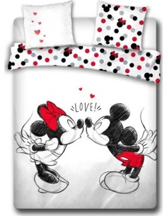 Set di biancheria da letto Mickey e Minnie - New discount.com