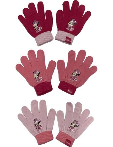 Conjunto de guantes Minnie Disney