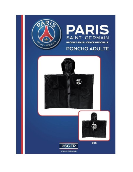 Poncho de pluie Paris Saint Germain Adulte