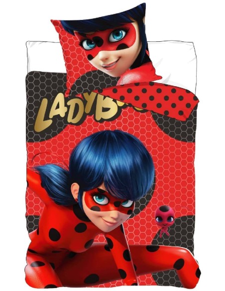 Parure Housse de couette Miraculous - Ladybug - New discount.com