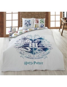 Harry Potter Bettbezug - 1 Bettbezug en Baumwolle - New discount.com