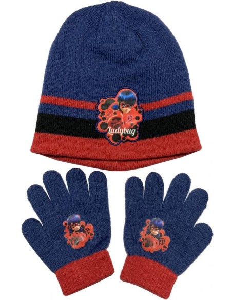 Set Gants Bonnet Miraculous - Ladybug -New discount.com