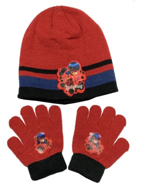 Set Gants Bonnet Miraculous - Ladybug -New discount.com