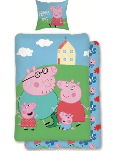 Juego de funda de colcha Peppa Pig -New discount.com