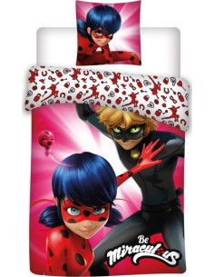 Parure Housse de couette Miraculous - Ladybug - New discount.com