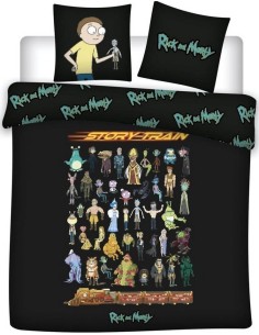 Juego de cama FRick And Morty 240 X 220 Cm -New discount.com
