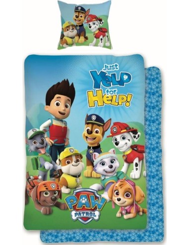 Parure Housse de couette Paw Patrol En Coton - New discount.com