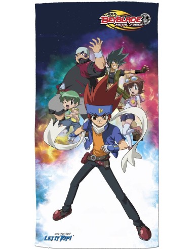 Drap de plage ou drap de bain BeyBlade en coton