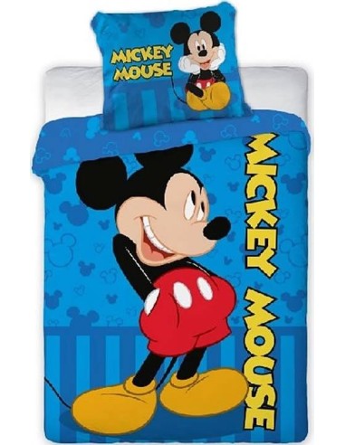 Parure housse de couette Mickey  Disney en Bleu - New discount.com