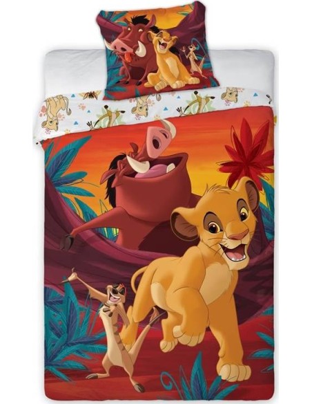 Parure housse de couette Le Roi Lion Disney - New discount.com