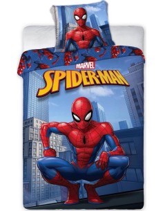 Parure Housse de Couette Spider-man Marvel en bleu - New discount.com