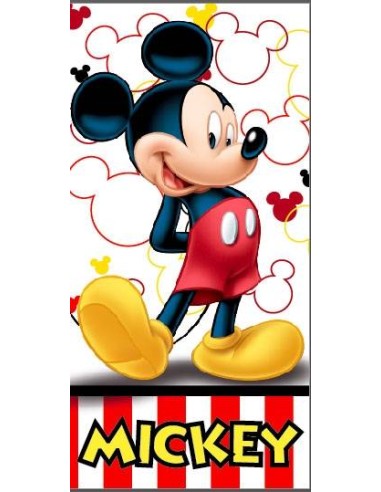 Drap de plage ou drap de bain Mickey Disney - New discount.com
