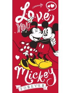 Minnie und Mickey Love Strandtuch oder Badetuch - New discount.com