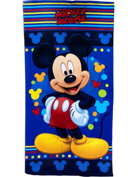 Drap de plage ou drap de bain Mickey Disney - New discount.com