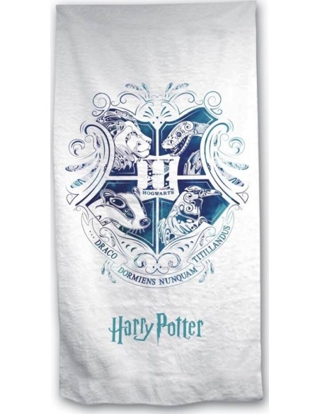 Drap de plage ou Serviette de bain Harry Potter en coton - New disc...