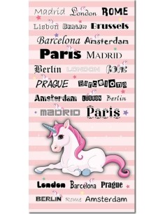 Toalla de playa Algodón Unicornio -New discount.com