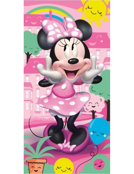 Asciugamano o telo Mare Minnie Disney cotone