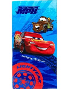 Drap de plage Cars Disney en coton - New discount.com