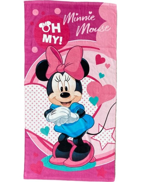 Minnie Disney Strandtuch oder Badetuch Baumwolle - New discount.com