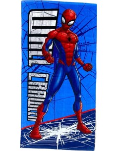 Serviette de bain Spiderman en coton - New discount.com