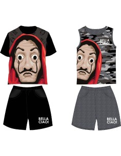 Bella Ciao T-Shirt & Kurzes Set - New discount.com