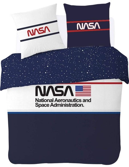 Parure Housse de couette Nasa 2 Personnes - New discount.com