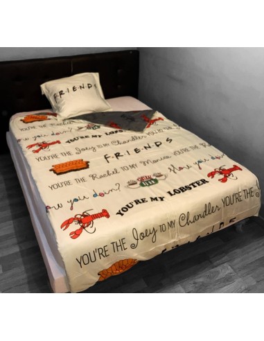 Parure housse de couette F.R.I.E.N.D.S - New discount.com