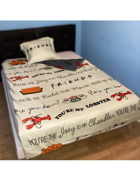 Parure housse de couette F.R.I.E.N.D.S - New discount.com