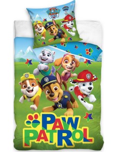 Parure Housse de couette Paw Patrol En Coton - New discount.com